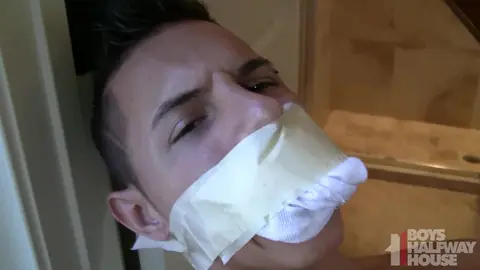 Jock Gets Gagged and Dominated by Top