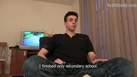 Hunky Debt Collector Gets Fucked by Client
