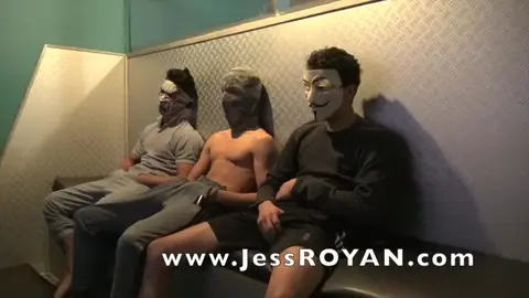 Daddy Sucks 3 Straight Twinks for Cash