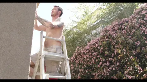 Twink Fucks Handyman with Big Cock