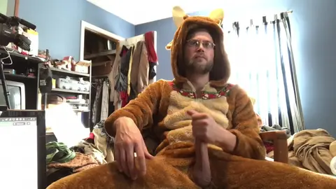 Reindeer Cosplay Gay Sex Scene