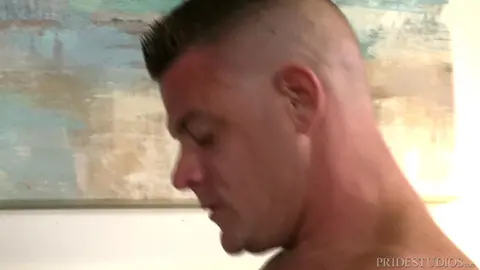 Hairy Irishman Takes Deepthroat Challenge