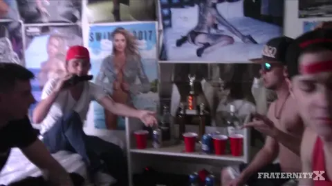 Fraternity Hazing Ritual Turns Into Gay Orgy