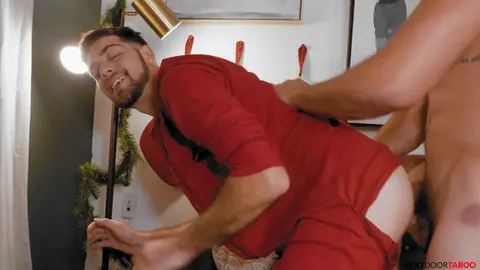 Stepbrother Gets Fucked on Christmas Morning