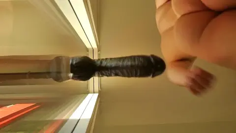 Guy Fucks Himself with Big Dildo