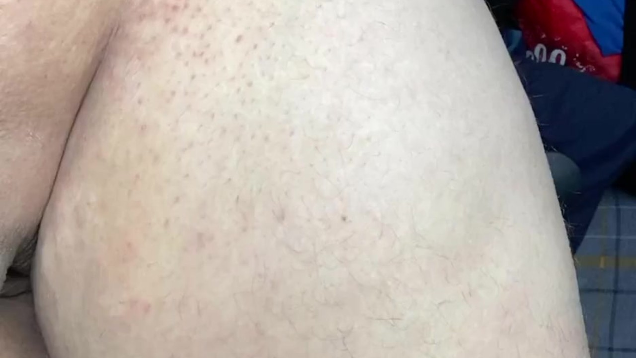 Chubby Guy Masturbates to a Big Cumshot