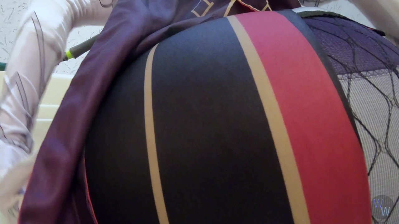 Rosaria Gets Anal Inflation with Big Toys