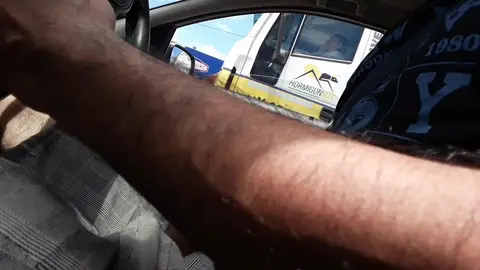 Trucker Fucks Young Guy in Rest Stop Encounter
