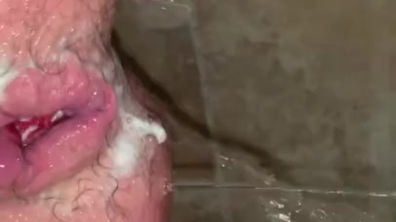 Daddy Spanks Bad Boy in Shower for Playing with His Ass