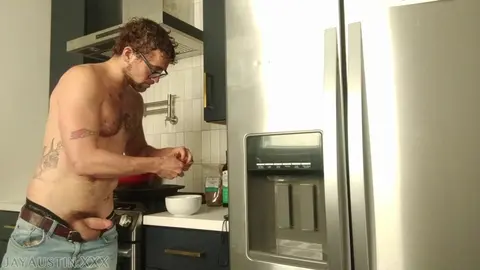 Guy Eats Cum in Cereal Bowl