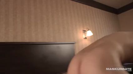 Muscular Guy Masturbates with Toys on Road Trip