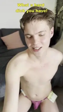 Young Twink Enjoys Intense Masturbation Session