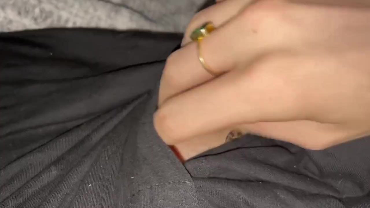 Twink's Late Night Foreskin Play Ends in Cumshot