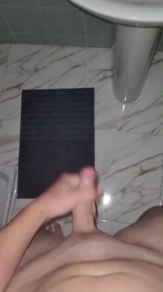 Quick Bathroom Blowjob
