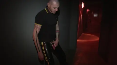 Gay Urination in Corridor