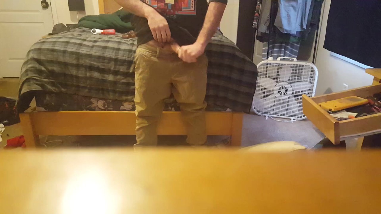 Hetero Guy Uses Fleshlight for Jerk Off Cum