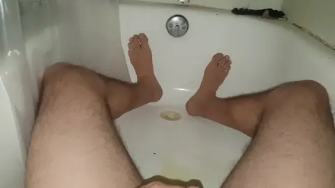 Gay Watersports Scene with Piss Play