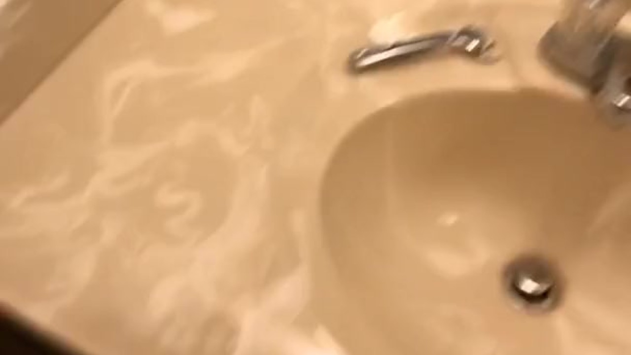 Guy Jerks Off in Bathroom