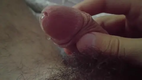 Twink Tease: Precum Play During Midday