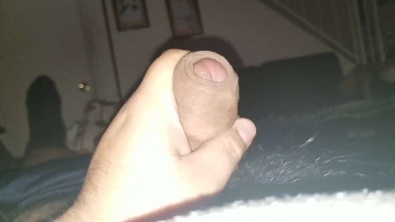 Blindfolded Masturbation Ends in Orgasm