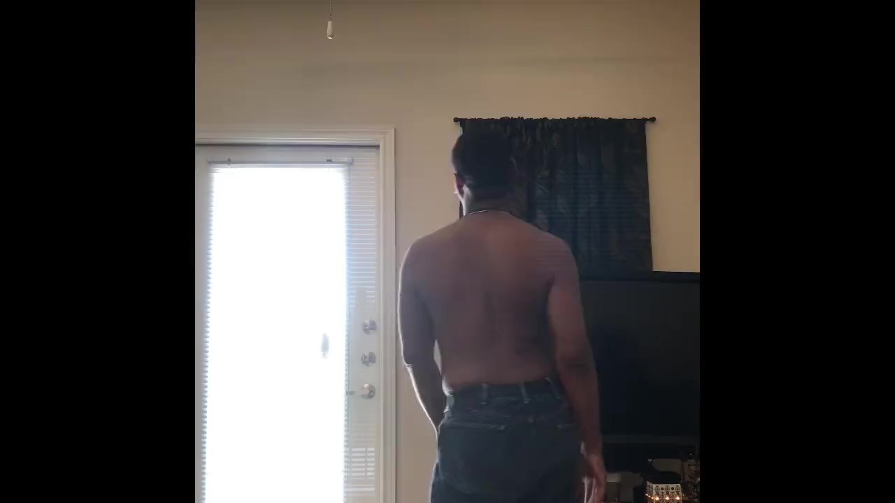 Hunky Cowboy Teases with Oral Sex