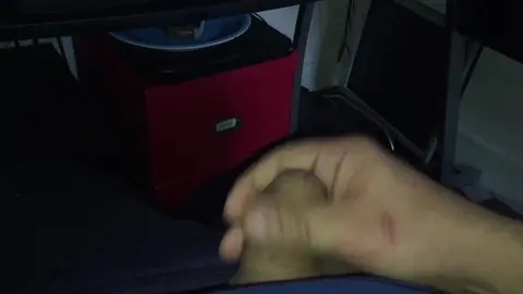 Solo Guy Masturbates to Climax