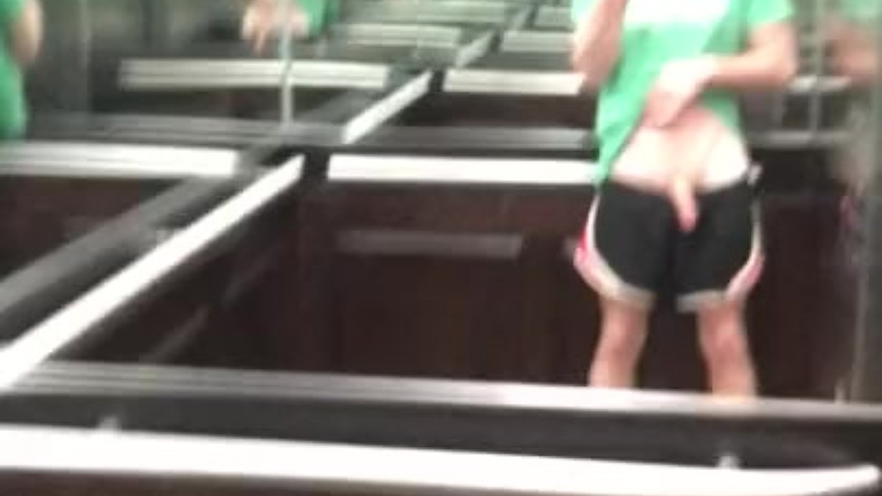 Gay Men Flash Each Other in Elevator