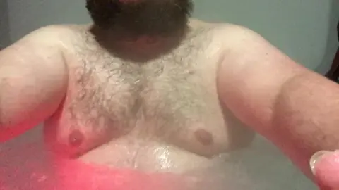 Gay Guy Smiles During Intense Blowjob