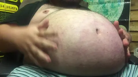 Gay Belly Button Play and Tease
