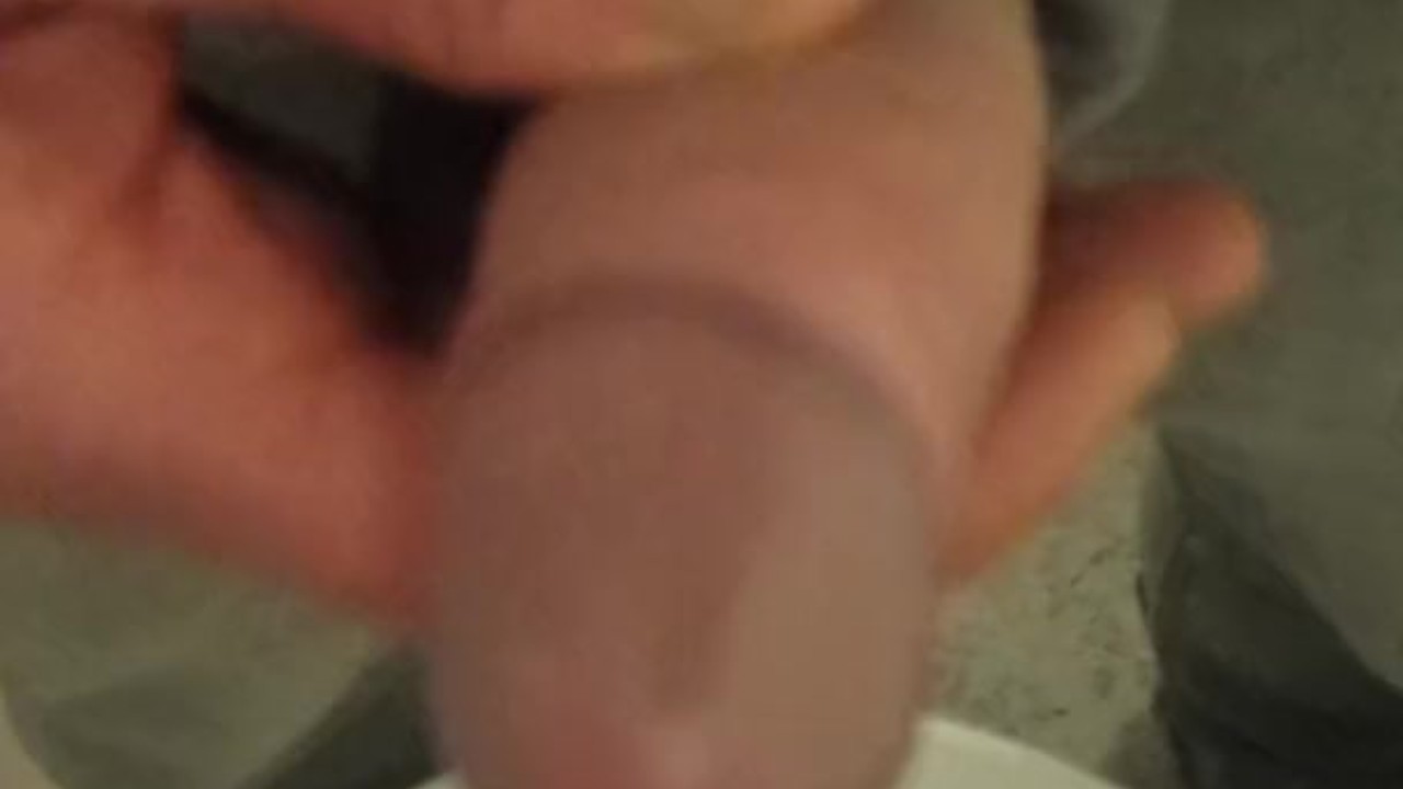 Guy Jerks Off at Party with Man Waiting Outside