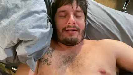 Guy Fingers and Plays with His Own Hole