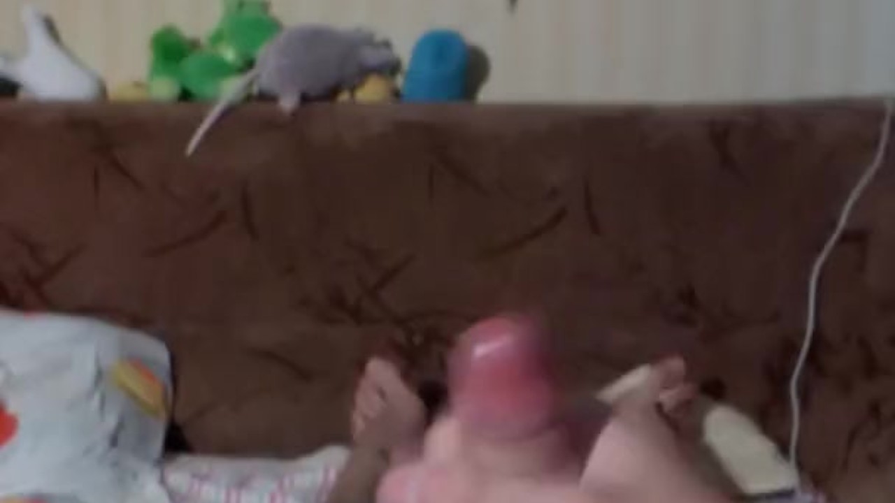 Guy Plays with His Penis in Solo Action