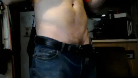 Hot Husband Shows Off Muscle Gains