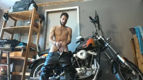 Jesse Prather Rides as Biker