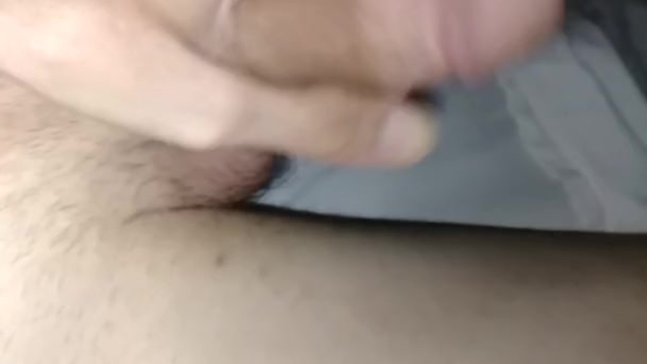Solo Guy Masturbates in Private Moment