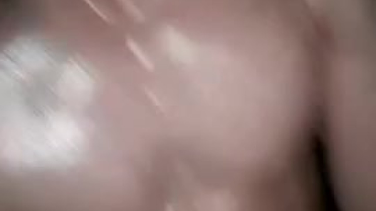 Hairy Guy Masturbates with Oil