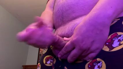 Ex Boyfriend Strokes Fat Cock in Solo Action