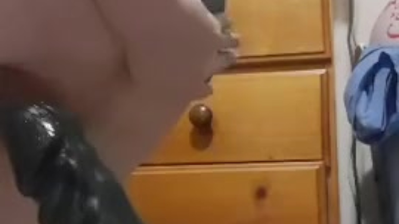 Guy Uses Two Sex Toys for Double Pleasure