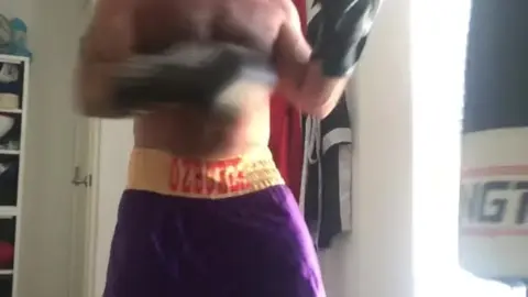 Guy Fucks His Own Ass with a Dildo in the Gym