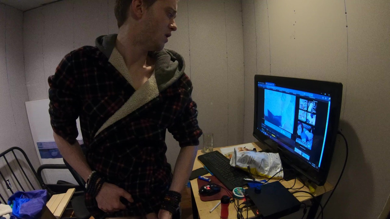 Stepbro Watches Gay Porn Alone