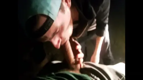 Public Rest Stop Blowjob Session