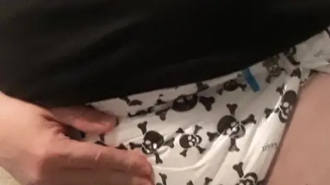 Twink in Diaper Gets Rubbed by Daddy