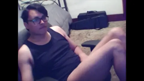 Gay Amateur Strokes on Cam for First Time