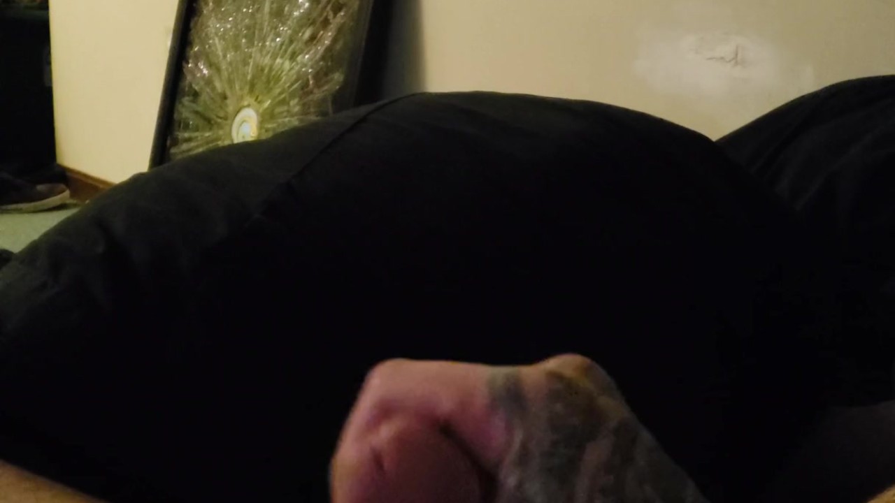 Gay Guy Cums on Stomach in Erotic Scene