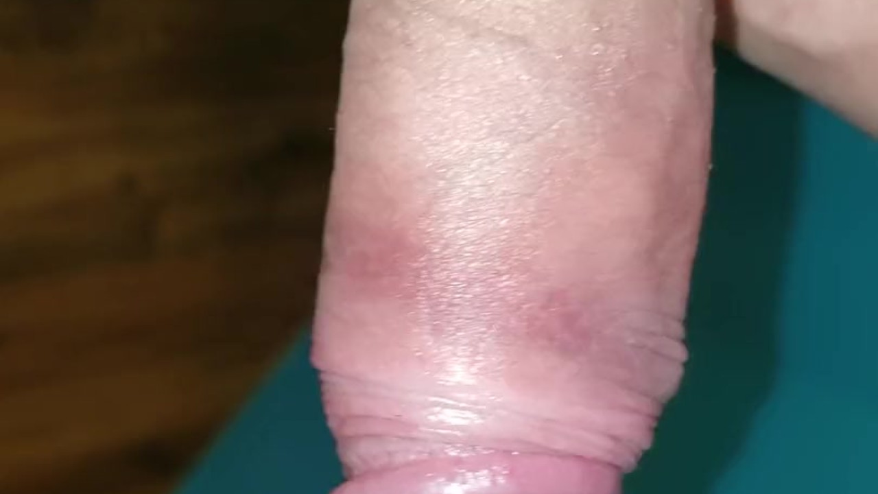 Guy Jerks Off with Cock in Hand