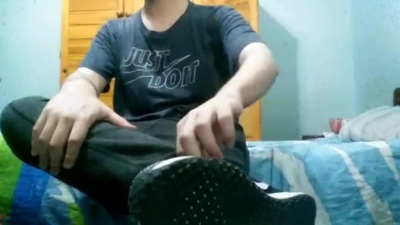 Teen Boy Strips and Jerks Off Before Brother Walks In