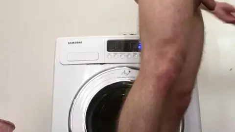 Guy Shows Off Dick While Smoking