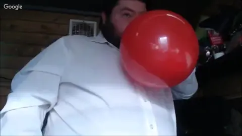 Guy Inflates Like Human Balloon in Kinky Scene