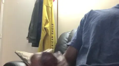 Guy Jacks Off on Couch