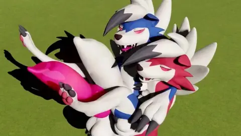 Lycanroc Gets Fucked by Dominant Top